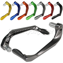 Universal 22mm Motorcycle Bar End Protective CNC Aluminum Lever Guard Protector For Aprilia RSV4  MV Agusta 2024 - buy cheap