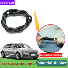 Car-styling For Audi A6 2012-2019 Rubber Anti-Noise Soundproof Dustproof Car Dashboard Windshield Sealing Strips Car Accessories 2024 - buy cheap