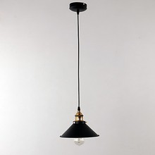 Luminária pendente americana de ferro estilo loft, luminária de teto com luzes led para decoração de interiores, sala de jantar, bar, industrial, vintage 2024 - compre barato