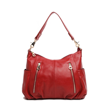 Leather Guarantee Women GENUINE LEATHER Handbag 100% Real Skin Shoulder bag Calfskin Fashion cross body bags FOR girl Z019 2024 - buy cheap