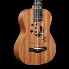 Acoustic Electric Ukulele 23 Inch Hawaiian Mini Guitar 4 Strings Ukelele sapele Body Star Moon partten  with Pickup EQ 2024 - buy cheap