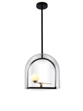 Nordic Time American Minimalist Bird Pendant Lights Creative Personality Wrought Iron Restaurant Geometric Line Hanging Lamp 2024 - buy cheap