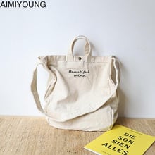 AIMIYOUNG Women Handbags Canvas Shoulder Bags Casual Crossbody bags For Women Messenger Bags Tote Bolsa Feminina Bolsos Mujer 2024 - buy cheap