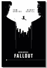 Custom Canvas Wall Decoration Art Mission Impossible Poster Mission Impossible Fallout Wall Stickers Tom Cruise Wallpaper #0820# 2024 - buy cheap