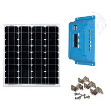 Waterproof Solar Panel 12v 50w  Solar Charge Controller 12v/24v 10A Caravan Camp Car Motorhome Rv Outdoor Travel 2024 - buy cheap