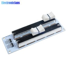 Electronic Building Block 10K Double Row Sliding Linear Potentiometer Module For Arduino Mixer Linear Sliding Resistance 2024 - buy cheap