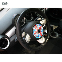 2PCS/Lot Car Stickers of Car Steering Wheel Decoration Cover for Mini Cooper R55 R56 R60 R61 2024 - buy cheap