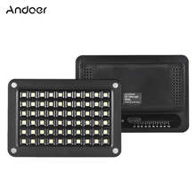 Andoer S9560 Mini LED Video Light Lamp Panel 95+ 5500K Color Temperature 60pcs LEDs for Canon Nikon Sony DSLR Camera Camcorder 2024 - buy cheap