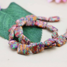 13*18 Accessories Series Stripe Turkey Stone loose beads Bracelet Necklace Jewelry making design wholesale 15inch Fitting Female 2024 - buy cheap