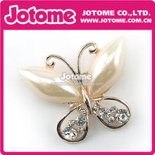 Fashion Rhinestone Crystal Butterfly Brooch Free shipping 2024 - buy cheap