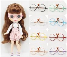 Нюдовые blyth очки для кукол/очки (подходит для Блит, 1/6 doll ) 8 цветов 2024 - купить недорого