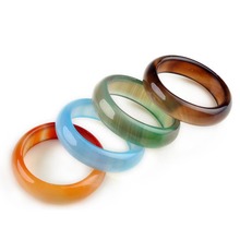 Rough Stone Ring For 10-person team Of Girl Finger Rings for Lady Multicolour Ring For Girlstudent Cosplay 2021 New Fashion 2024 - buy cheap