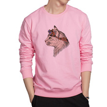 Cool cat hoodies moda 3D streetwear marca new camisola animal fresco moletom com capuz homens venda barato polerones japonês streetwear 2024 - compre barato