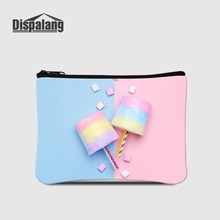 3D Candy Marshmallow Women Mini Zipper Wallets For Shopping Children Small Portable Money Bag Girls Outdoors Change Cards Pouch 2024 - buy cheap