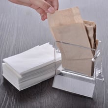 Acrylic Shelf Napkin Holder Modern Rack Tissue Holder Box Home Office High-grade Acrylic Tissue Sheet Paper Boxes Tableware Set 2024 - buy cheap