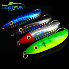 Castfun Iscas Artificiais ABS Plastic Body Stuck Bait Minnow Spoon Lure Bend Hook 9g 7cm Fishing Lure Hard Minnow Lure 2024 - buy cheap