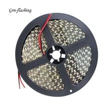 Tira de luces LED de 120Led/m,5 m/lote, 3528 SMD, 12V de CC, no impermeable, cinta de luz flexible, lámpara de decoración del hogar 2024 - compra barato