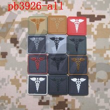 Remendo de borracha militar da moral tática do resgate médico de devgru das peças 2 do pvc 3d remendo 2024 - compre barato