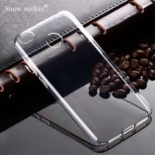 Прозрачный силиконовый Ультратонкий чехол Snow Welkin для телефона Xiaomi Redmi 3 3S 3X 4A 4 PRO 4X Y1 Lite Note 5A 5 Plus 2024 - купить недорого