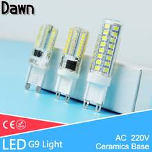 Lampada LED Bulb 12w=New Ceramic Bombillas LED Lamp 7w=Dimmable 9W G9 SMD 2835 3014 220V 240V Silicone Ampoule Lampara Bombilla 2024 - buy cheap