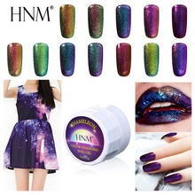 Hnm-esmalte de unha em gel uv semipermanente, 3ª geração, 12 cores, camaleão, estampagem, híbrido, primer, base 2024 - compre barato