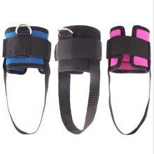 Hot Sale D-ring Ankle Straps Pedal Rope Ankle Buckle Leg Training Fitness Gear Leg Pulley Weight Lifting 2024 - buy cheap