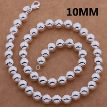 925 sterling silver Necklace, 925 silver fashion jewelry  Beads necklace /decalvja brqakixa AN651 2024 - buy cheap