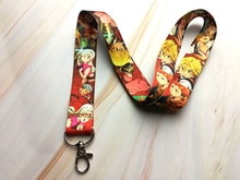 Hot Sale 10 pcs  Cartoon Japanese Anime The Seven Deadly Sins Lanyard Key Chains Pendant  Gifts Party  Favors A15 2024 - buy cheap