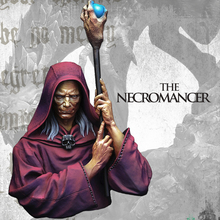 1/10 THE NECROMANCER, Resin Model Bust GK, Fantasy theme, Unassembled and unpainted kit 2024 - buy cheap