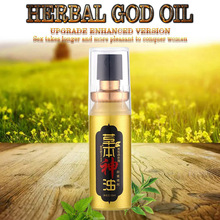 Herb God Oil мужской спрей с задержкой 60 минут для мужчин, быстрое удлинение мужского секса, предотвращает преждевременную эякуляцию секс-продукта 2024 - купить недорого