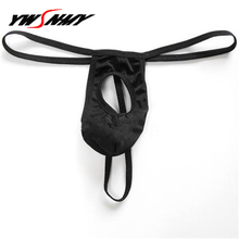 Sexy Thin Belt Gay Thong Penis Hole Pouch T-back Mens Erotic G-string Male Underpants hombre Low Rise Hipster Sissy Panties 2024 - buy cheap