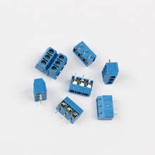 High Quality 50 pcs 3 Pin Screw Terminal Block Connector 5mm Pitch 2024 - buy cheap