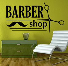 Hair Beauty Salon Vinyl Decal Barber Shop Sign Hair shop Spa Decor Removeable Wall decal Glass sticker 2015 Hot selling 2024 - buy cheap
