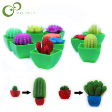 Cactus brinquedos de imersão wyq, cactus de brinquedo mágico para plantas crescerem em água, expansão pode expandir a absorção de água, brinquedos de crianças, 20 peças 2024 - compre barato