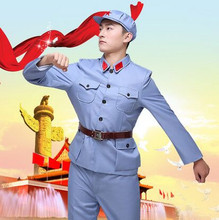 ancient chinese costumes choral society costumes men military costume chinese uniform military men's cosplay military uniform 2024 - buy cheap