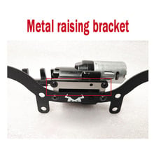 MN Model 1:12 D90 D91 RC car spare parts Double speed wave box metal raising bracket 2024 - buy cheap