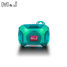 M&J Portable Bluetooth Speaker LED Mini Wireless Stereo Music Deep Bass AUX TF FM Heavy Sound Box Loudspeakers 2024 - buy cheap