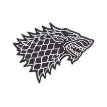 Aanywe patch Game of Thrones Stark Direwolf Embroidered Iron-on Badge Patch 2024 - buy cheap