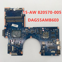 Placa base de ordenador portátil, alta calidad para 15-AW007CY 15-AW 15-as, 820570-005 DAG55AMB6E0, A9-9410, 100%, probado completamente 2024 - compra barato