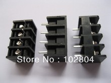 250 Pcs Barrier Type Black Color 4way/pin Pitch 8.25mm Screw Terminal Block Connector DC39B HOT Sale HIGH Quality 2024 - buy cheap