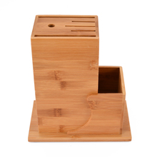 Mayitr держатель для ножей деревянная бамбуковая кухонная утварь держатель Блок стеллаж для хранения для дома кухонные инструменты Органайзер 2024 - купить недорого