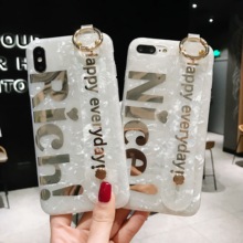 Luxury happy Rich Nice Pattern Marble Phone Case For iPhone X XS Max XR Soft TPU Cover For iPhone 7 8 6 6s Plus case 2024 - buy cheap