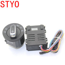 Styo-sensor de farol automotivo, para vw golf 4, jetta, mk4, polo, bora, passat b5, jetta, mk6 2012 2024 - compre barato