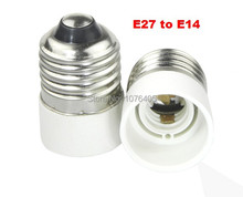 10 шт./лот, бесплатная доставка, светодиодная лампа E14 с цоколем E27 на E14, адаптер для держателя лампы, адаптер для светодиодной лампы с винтовой розеткой 2024 - купить недорого