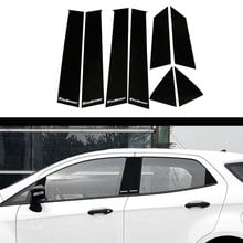 Car Window Post Door Middle Tail Pillar Protection Cover Trim Decor Strip Sticker Fit for Ford Ecosport 2013 2014 2015 2016 2024 - buy cheap