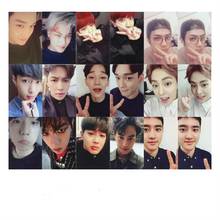 Kpop EXO EX'ACT Monster Photo Cards Self-made Autograph Photocard Poster 9pcs 2024 - buy cheap