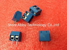 FREE SHIPPING 50pcs/lot 5.08-301-2P 301-2P 50PCS 2 Pin Screw Terminal Block Connector 5mm Pitch 2024 - buy cheap