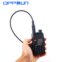 Baofeng antena de walkie talkie, dual band, vhf/uhf sma-fêmea, para rádio 2024 - compre barato