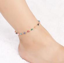 Ethnic Turkey Evil Eyes Anklets for women girls Fashion Femme Foot Jewelry Cool Barefoot Sandals Christmas Gift 2024 - buy cheap