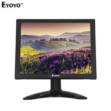 Eyoyo G08 160 Degree 8 inch 400:1 TFT LCD Monitor Screen 4:3 1024*768 HDMI AV VGA Video Audio for CCTV FPV With Loudspeaker 2024 - buy cheap